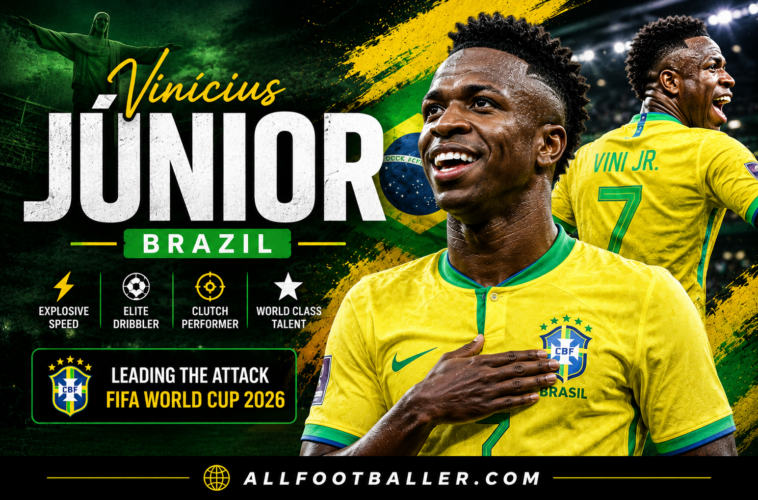 Vinícius Júnior Profile: Age, Height, Wife, Girlfriend, Family, Career Stats, Net Worth, FIFA World Cup 2026 & Biography