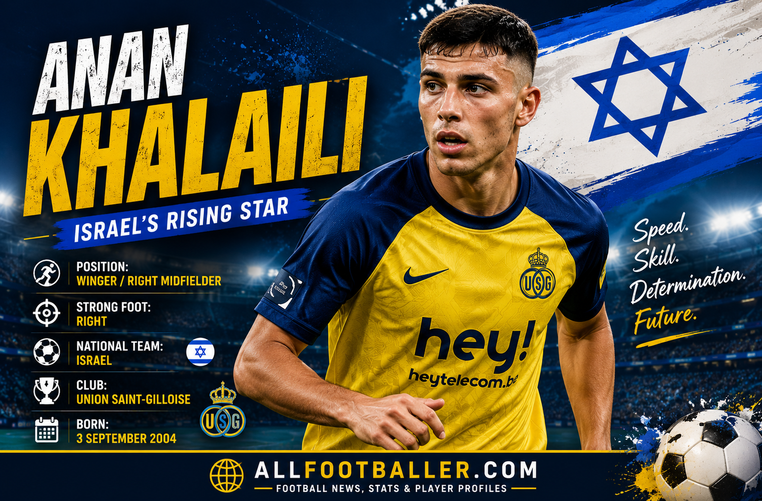 Anan Khalaili Profile: Age, Height, Wife, Girlfriend, Family, Career Stats, Net Worth, FIFA World Cup 2026 & Biography