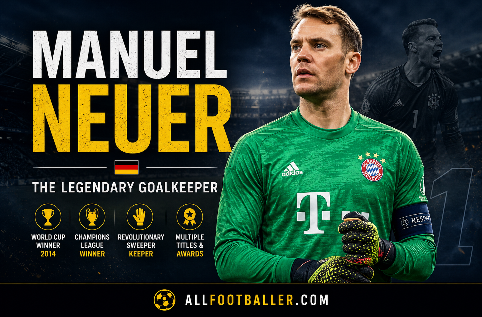 Manuel Neuer Profile: Age, Height, Wife, Girlfriend, Family, Career Stats, Net Worth, FIFA World Cup 2026 & Biography