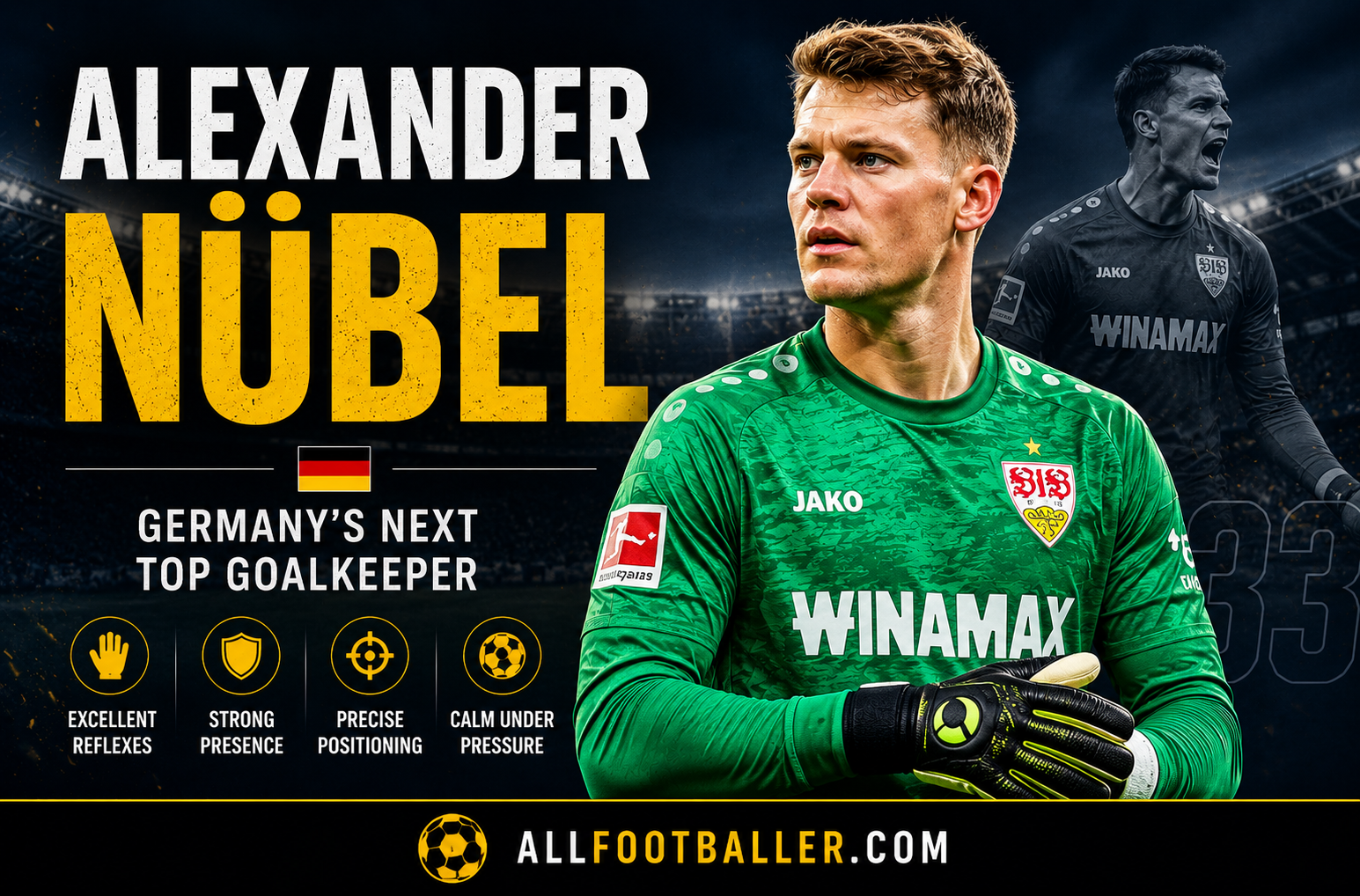 Alexander Nübel Profile: Age, Height, Wife, Girlfriend, Family, Career Stats, Net Worth, FIFA World Cup 2026 & Biography